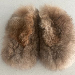 Alpaca slippers for toddler